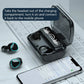 TWS Wireless Bluetooth Earbuds with LED Digital Display | 220H Battery Backup | Touch Control Waterproof Earphones with Charging Case