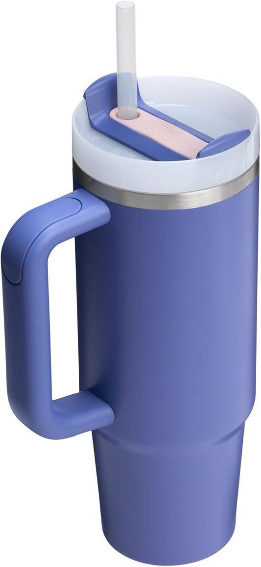 Stanley Quencher H2.0 FlowState Insulated Tumbler with Lid & Straw – 40oz